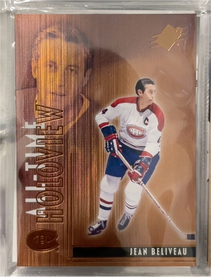2025-26 Upper Deck SPx All-Time Holoview #ATG-JB Jean Beliveau — front