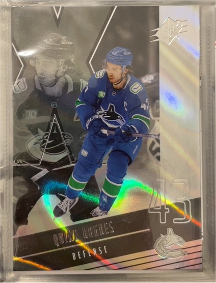 2025-26 Upper Deck SPx #43 Quinn Hughes — front