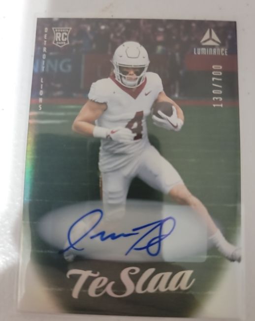 2025 Panini Luminance #164 Isaac Teslaa — front