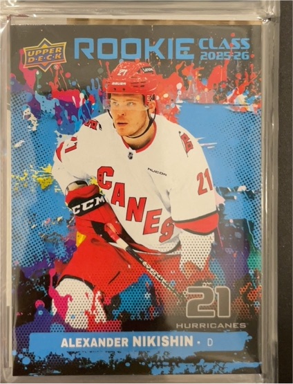 2025-26 Upper Deck Series 2 Rookie Class #RC-18 Alexander Nikishin — front