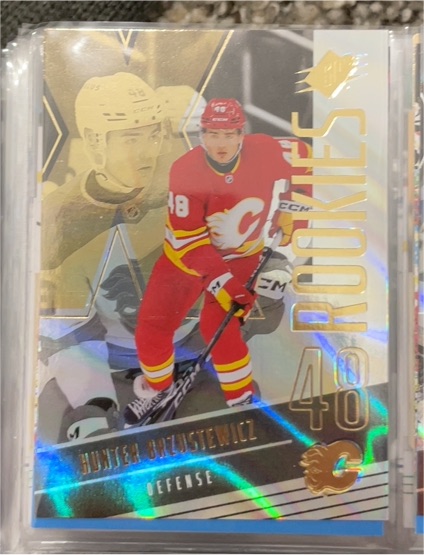 2025-26 Upper Deck SPx #150 Hunter Brzustewicz — front
