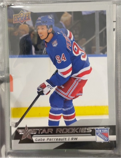 2025-26 Upper Deck Star Rookies #8 Gabe Perreault — front