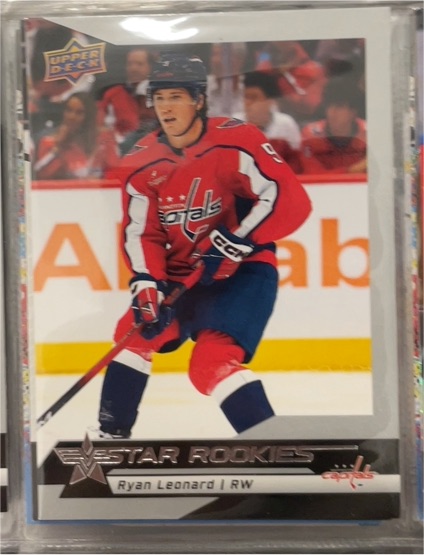 2025-26 Upper Deck Star Rookies #9 Ryan Leonard — front