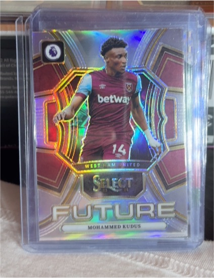 2023-24 Panini Select Premier League #24 Mohammed Kudus Future Silver — front
