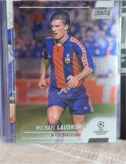 2021-22 Topps Stadium Club Chrome UEFA Champions League #13 Michael Laudrup — front
