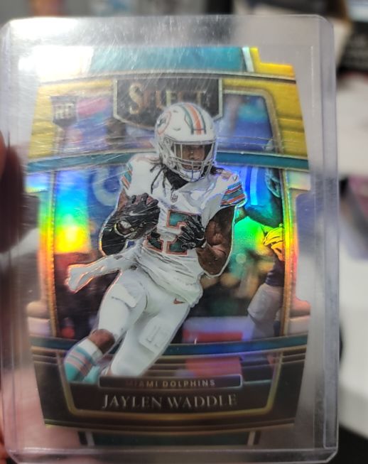 2021 Panini Select #48 Jaylen Waddle — front