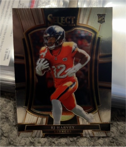 2025 Panini Select #10 RJ Harvey — front
