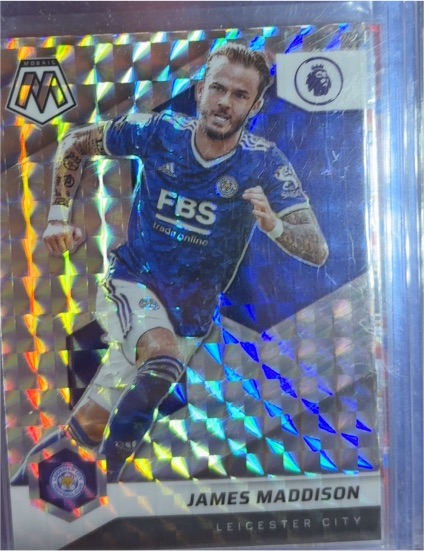 2021-22 Panini Mosaic Premier League #23 James Maddison — front
