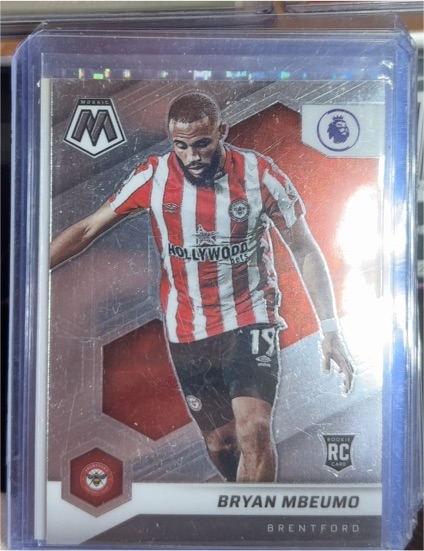 2021-22 Panini Mosaic Premier League #71 Bryan Mbeumo — front