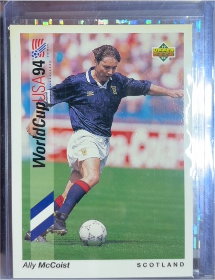 1993 Upper Deck World Cup USA 94 #92 Ally McCoist — front