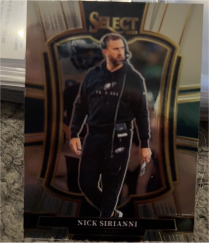 2025 Panini Select Premier Level #192 Nick Sirianni — front