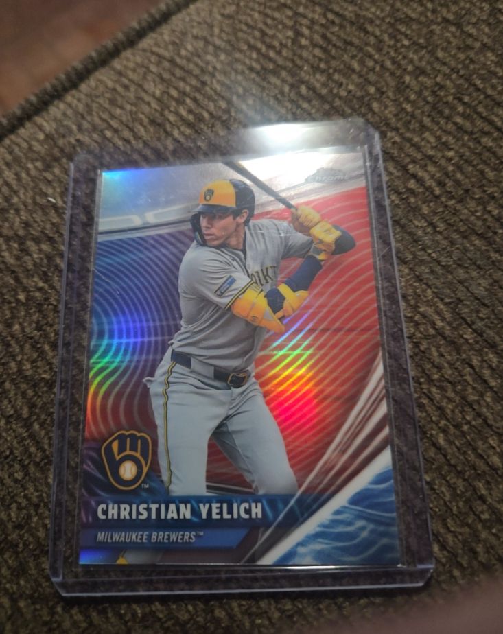 2026 Topps Chrome Rivals #RVA-24 Christian Yelich — front