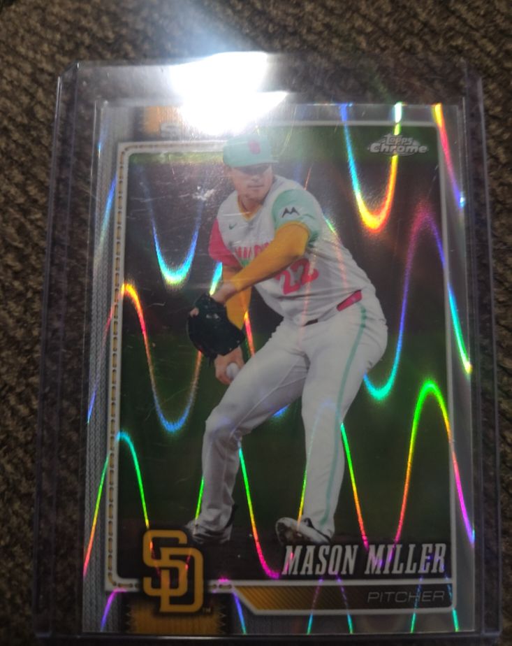 2026 Topps Chrome #287 Mason Miller — front