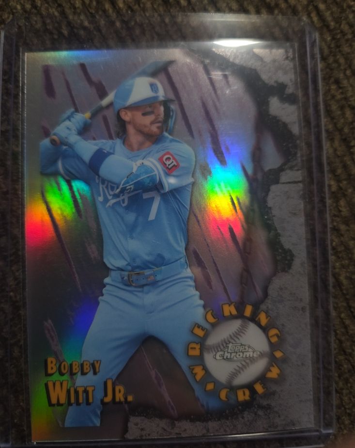 2026 Topps Chrome #WC-21 Bobby Witt Jr. — front