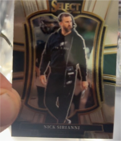 2025 Panini Select Premier Level #192 Nick Sirianni — front