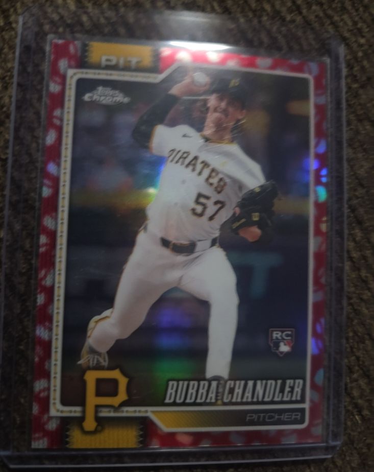 2026 Topps Chrome #93 Bubba Chandler — front