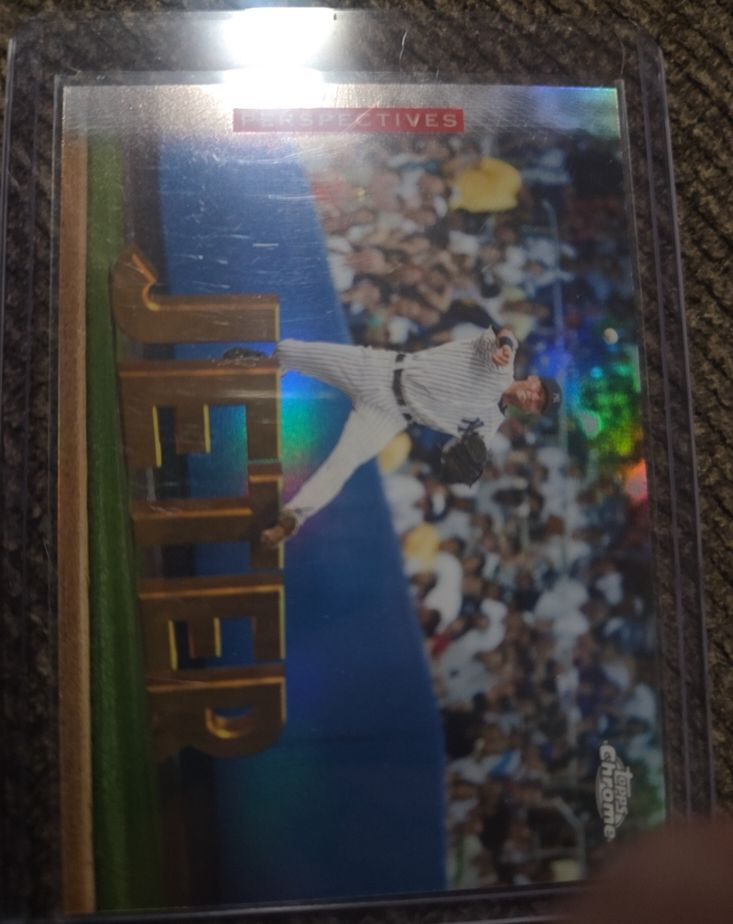 2026 Topps Chrome #P-10 Derek Jeter Perspectives — front