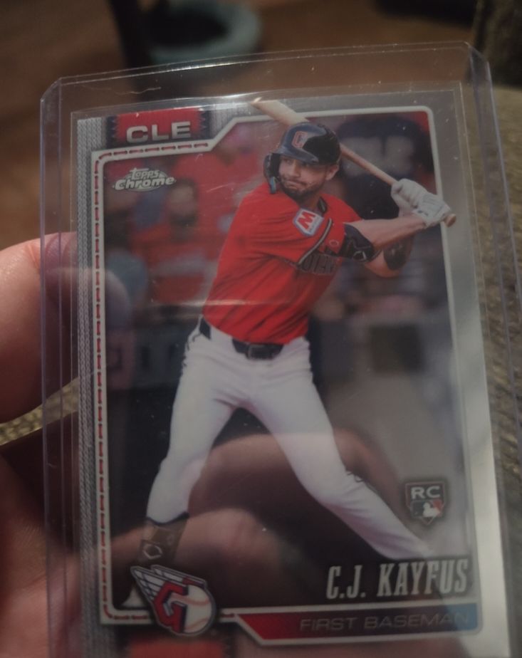 2026 Topps Chrome #46 C.J. Kayfus — front