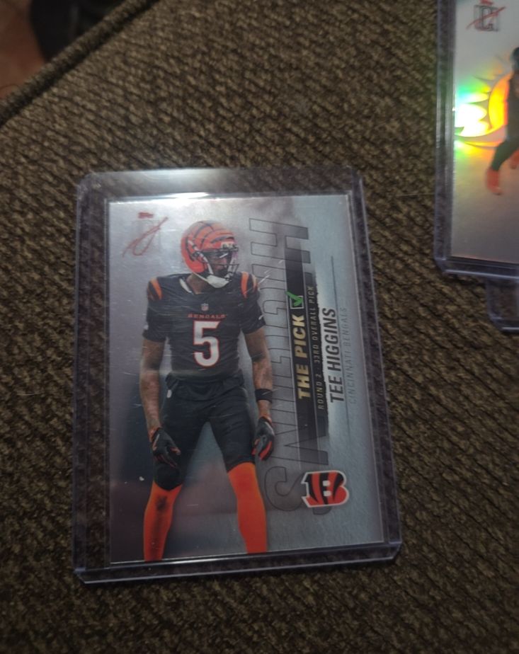 2025 Topps Signature Class The Pick #TP-7 Tee Higgins — front