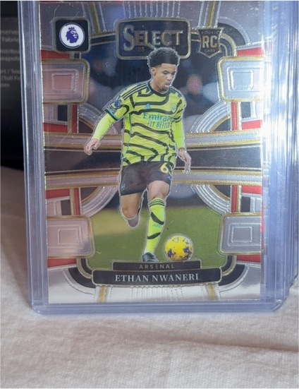 2023-24 Panini Select Premier League #9 Ethan Nwaneri — front