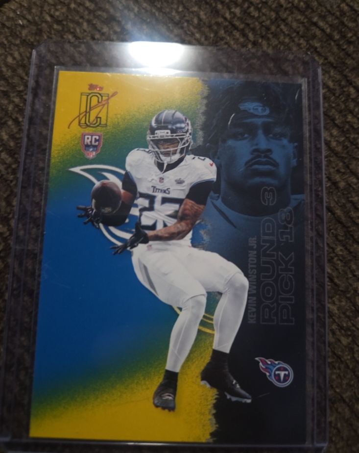 2025 Topps Signature Class #212 Kevin Winston Jr. — front