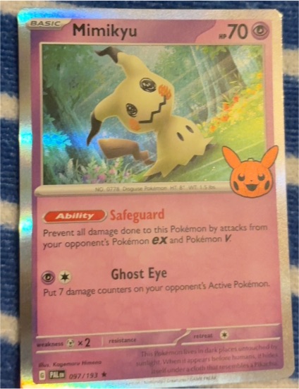 2023 The Pokémon Company #097 Mimikyu — front