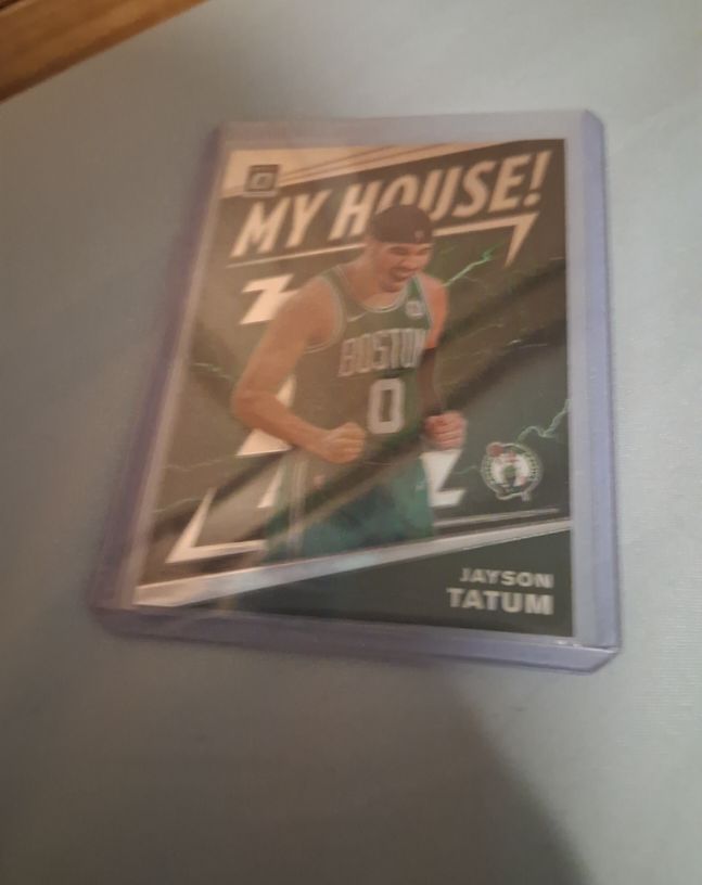 2019-20 Donruss Optic #11 Jayson Tatum My House Boston Celtics — front
