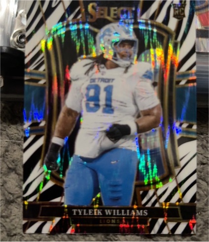 2025 Panini Select #169 Tyleik Williams — front