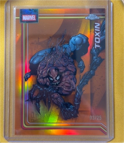 2026 Topps Chrome Marvel #181 Toxin — front