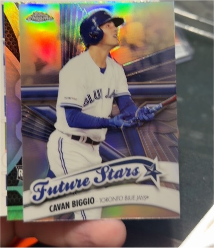 2020 Topps Chrome Future Stars #FS-13 Cavan Biggio — front