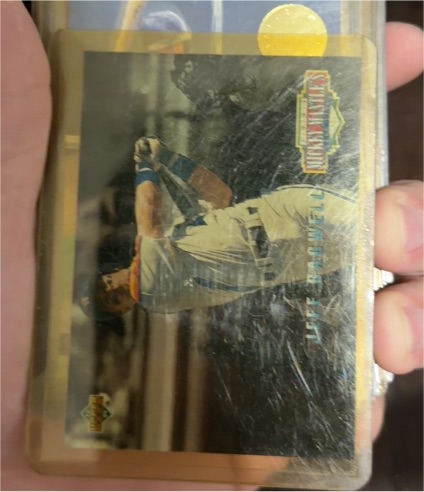 1995 National Packtime #18 Jeff Bagwell — front