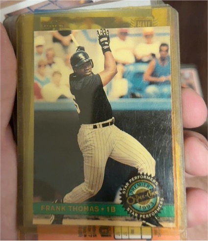 1993 O-Pee-Chee Premier #1 Frank Thomas — front