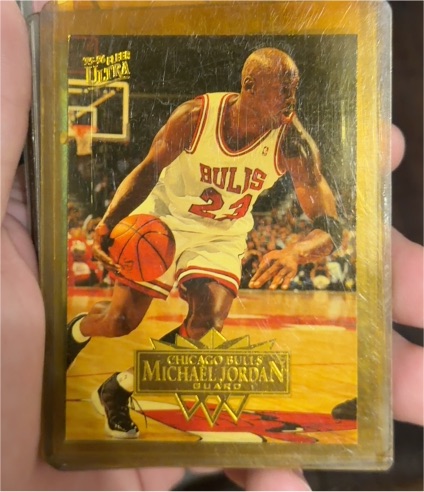 1992-1993 Fleer Ultra #216 Michael Jordan Chicago Bulls — front