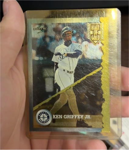1995 Score Hall of Gold #HG1 Ken Griffey Jr. — front