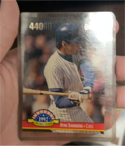 1993 Donruss Long Ball Leaders #440 Ryne Sandberg — front