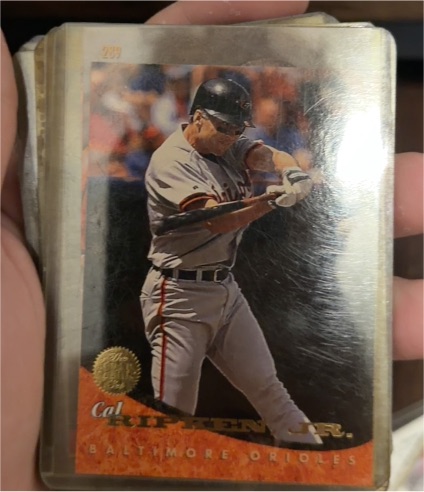 1994 Leaf #1 Cal Ripken Jr. — front