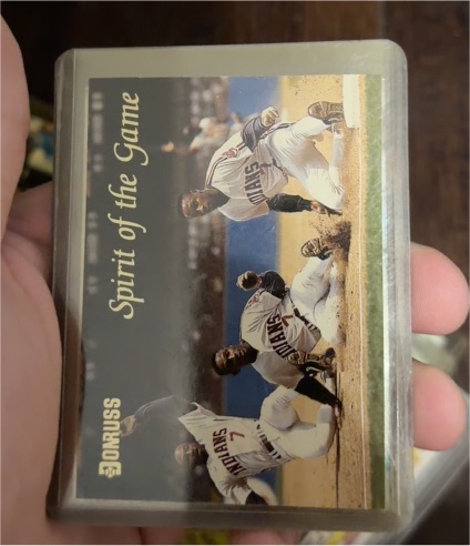 1993 Donruss Baseball #SG1 Dave Winfield / Mike Bordick Spirit of the Game — front
