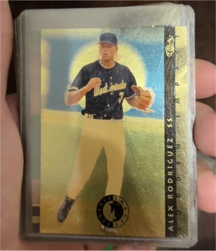1993 Classic Images Sudden Impact #SI-4 Alex Rodriguez — front
