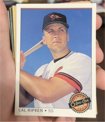 1993 O-Pee-Chee Premier #125 Cal Ripken Jr. — front