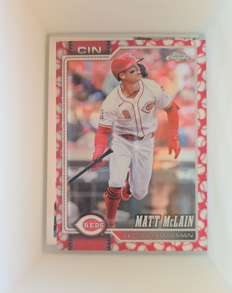 2026 Topps Chrome #69 Matt McLain — front