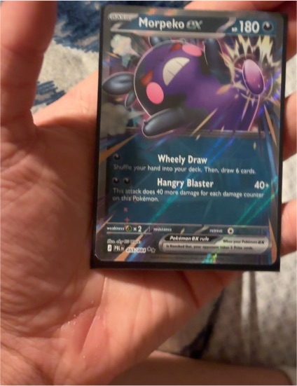 2022 Pokémon Scarlet & Violet #55 Morpeko ex — front