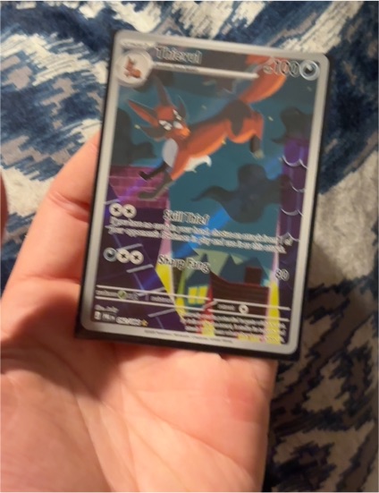 2023 Pokémon 092 Thievul Me05: Pitch Black Illustration Rare — front