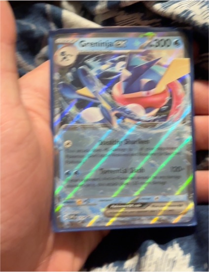 2023 Pokémon Scarlet & Violet Sv07: Stellar Crown #041 Greninja ex — front