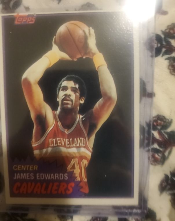 1981-82 Topps Basketball #90 James Edwards — front