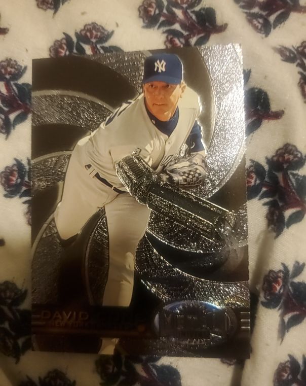 1997 Skybox Metal Universe #115 David Cone — front