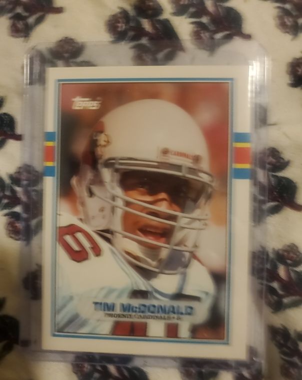 1989 Topps Traded #21T Tim McDonald — front