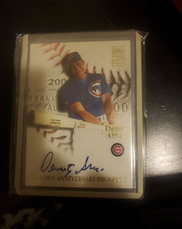 2000 Bowman Draft Picks & Prospects #BDPA35 Denny Abreu Autographs — front