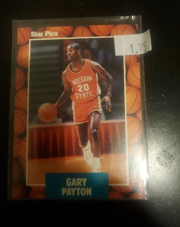 1990 Star Pics #21 Gary Payton — front
