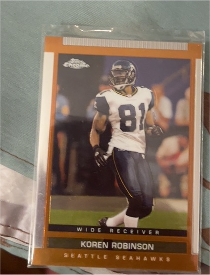 2004 Topps Chrome #144 Koren Robinson — front