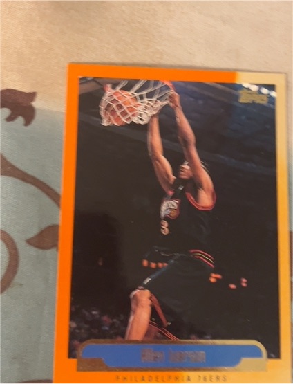 1998-99 Topps #66 Allen Iverson — front